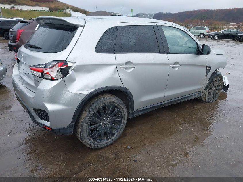 2022 Mitsubishi Outlander Sport 2.0 Le 2Wd VIN: JA4APUAU9NU003143 Lot: 40914928