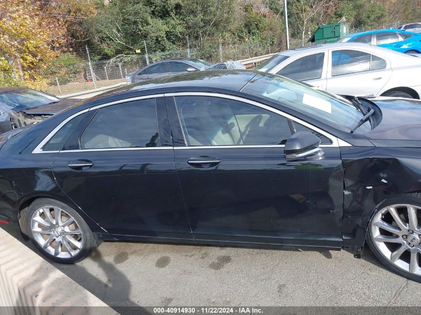 2014 Lincoln Mkz VIN: 3LN6L2J92ER821100 Lot: 40914930