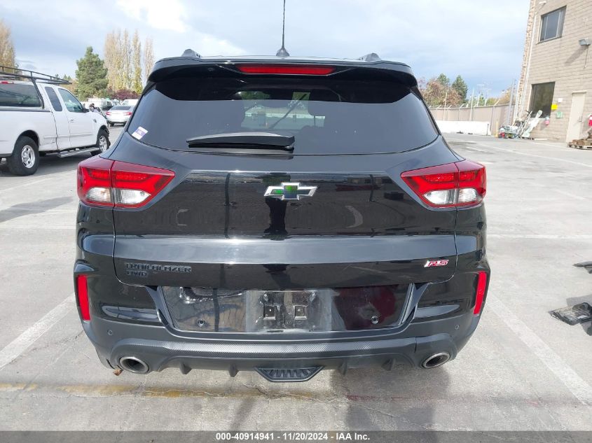 2021 Chevrolet Trailblazer Awd Rs VIN: KL79MUSL8MB022832 Lot: 40914941