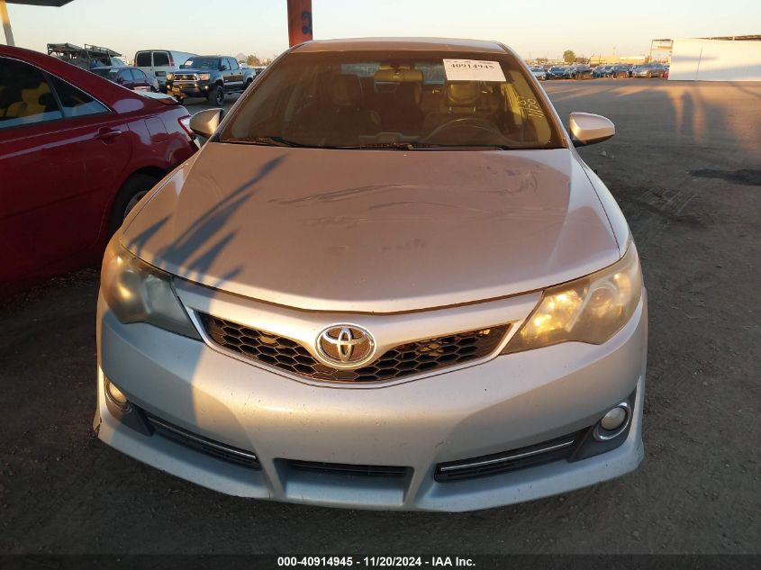 2013 TOYOTA CAMRY SE - 4T1BF1FKXDU279604
