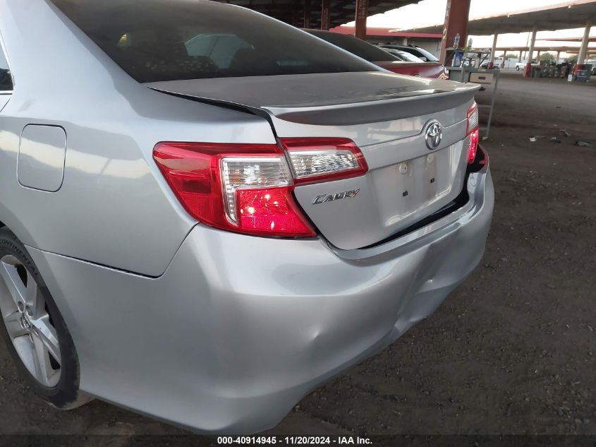 2013 Toyota Camry Se VIN: 4T1BF1FKXDU279604 Lot: 40914945