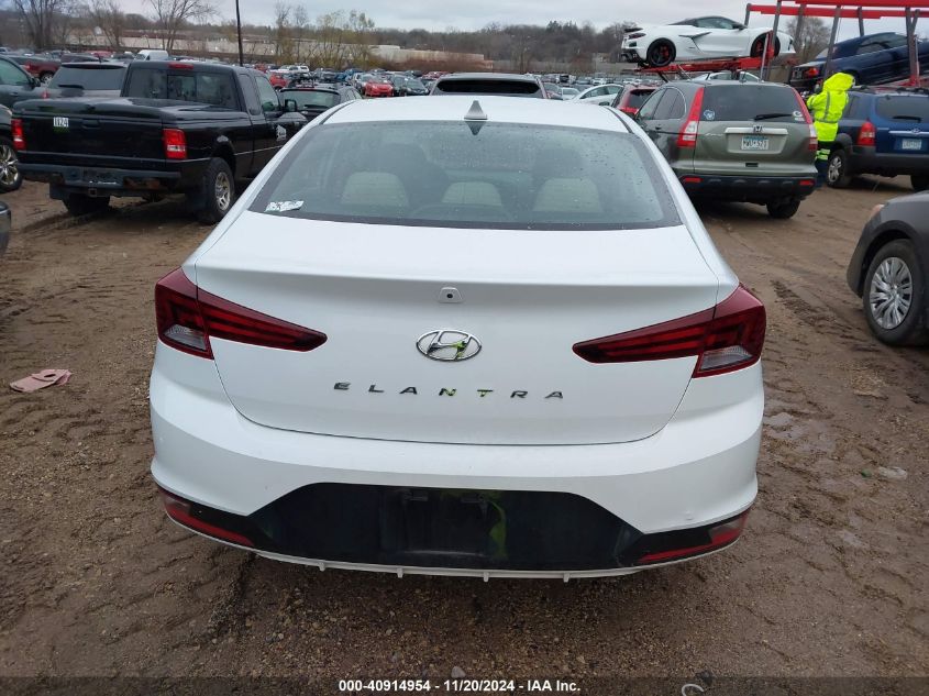 2019 Hyundai Elantra Sel VIN: 5NPD84LF1KH413455 Lot: 40914954