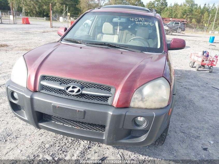 2006 Hyundai Tucson Gls/Limited VIN: KM8JN12D56U408387 Lot: 40914956