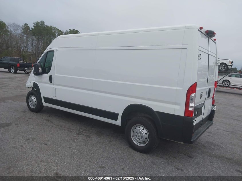 Vin: 3c6lrvdg7pe542390, lot: 41404666, ram promaster 2500 high roof 159 wb 20233