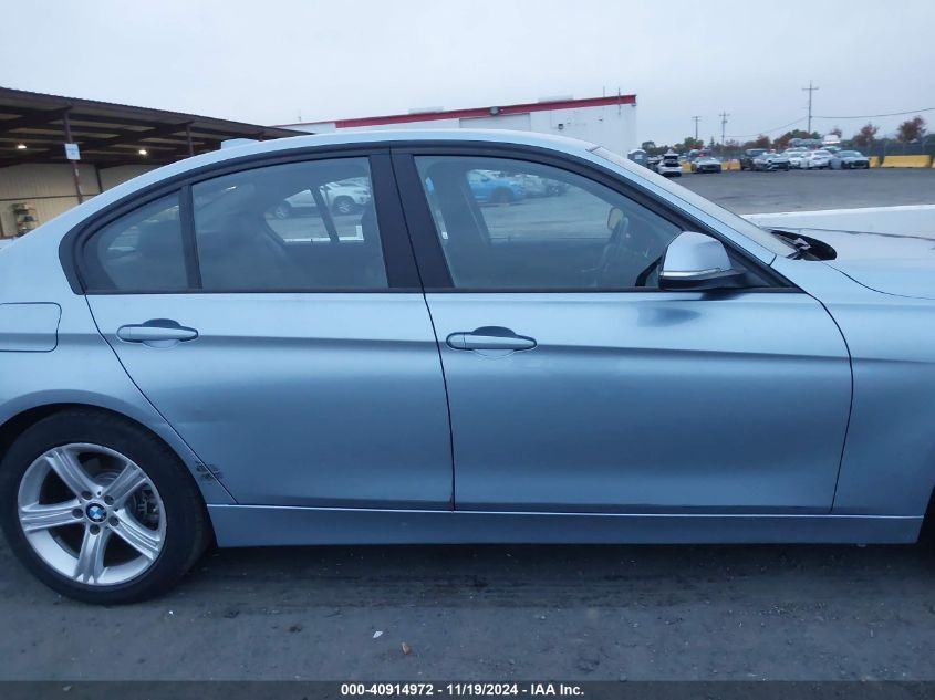 2014 BMW 320I VIN: WBA3B1C54EPV79283 Lot: 40914972