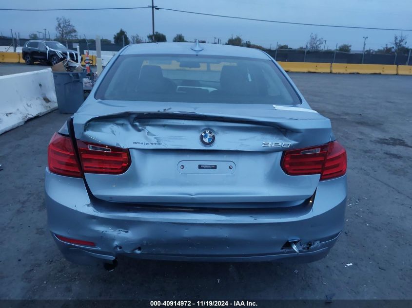 2014 BMW 320I VIN: WBA3B1C54EPV79283 Lot: 40914972