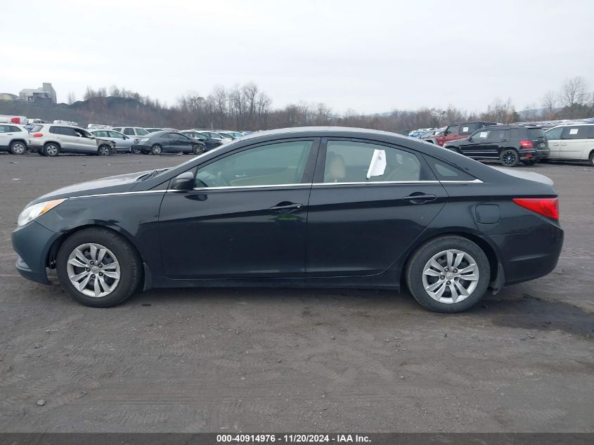 2013 Hyundai Sonata Gls VIN: 5NPEB4ACXDH564134 Lot: 40914976