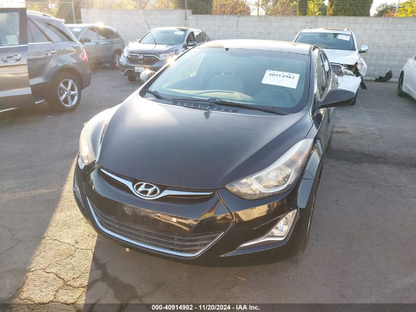 2016 Hyundai Elantra Se VIN: 5NPDH4AE3GH778883 Lot: 40914982