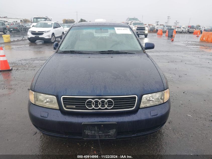 1996 Audi A4 Quattro VIN: WAUEA88D6TA132801 Lot: 40914995