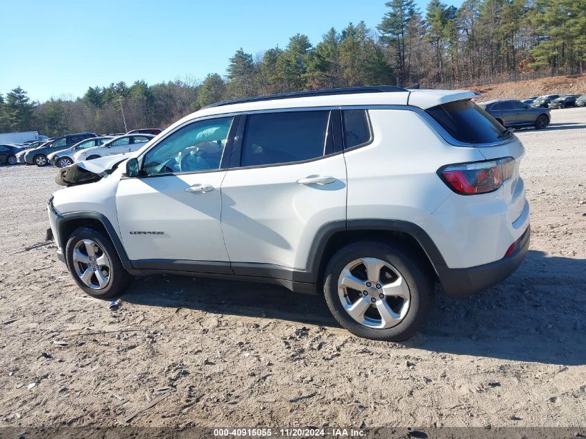 2018 Jeep Compass Latitude Fwd VIN: 3C4NJCBB1JT124219 Lot: 40915055