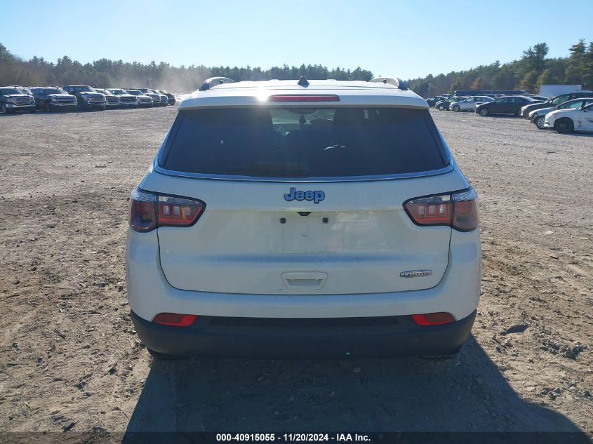 2018 Jeep Compass Latitude Fwd VIN: 3C4NJCBB1JT124219 Lot: 40915055