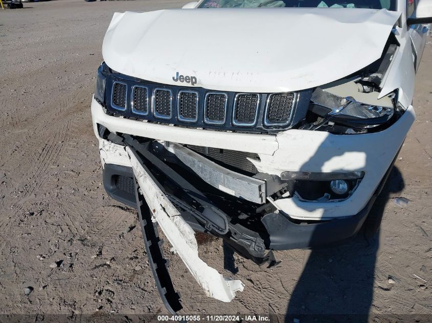 2018 Jeep Compass Latitude Fwd VIN: 3C4NJCBB1JT124219 Lot: 40915055