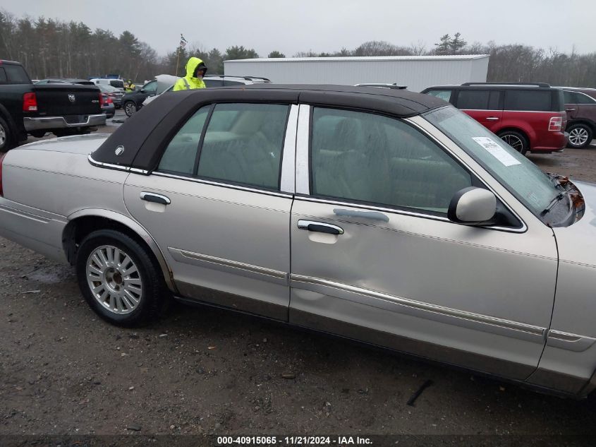 2008 Mercury Grand Marquis Gs VIN: 2MEFM74V48X620794 Lot: 40915065