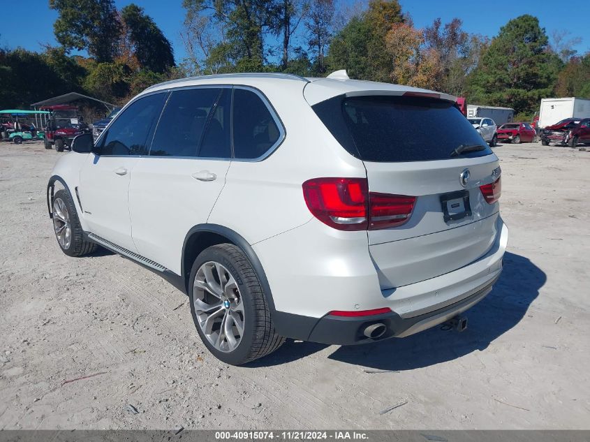 2017 BMW X5 Sdrive35I VIN: 5UXKR2C54H0U20971 Lot: 40915074