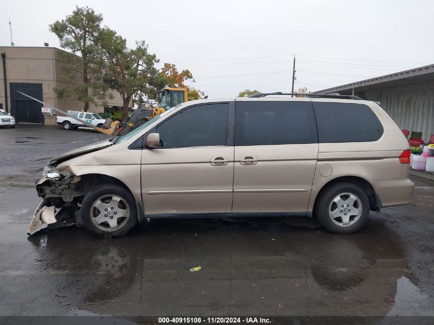 2001 Honda Odyssey Ex VIN: 2HKRL18631H513468 Lot: 40915108