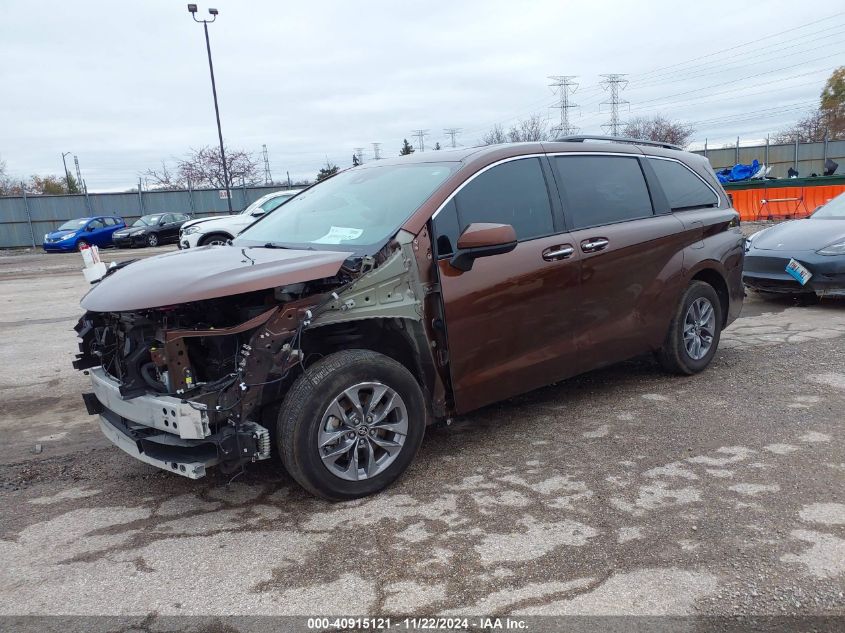 2024 Toyota Sienna Xle VIN: 5TDYSKFC9RS120030 Lot: 40915121