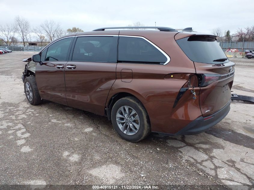 2024 Toyota Sienna Xle VIN: 5TDYSKFC9RS120030 Lot: 40915121