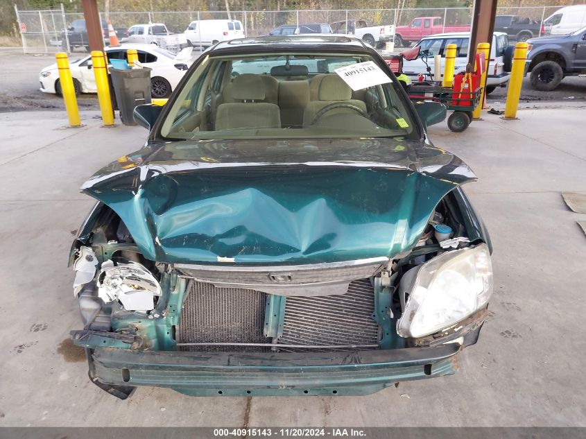 2000 Honda Civic Ex VIN: 2HGEJ8646YH596428 Lot: 40915143