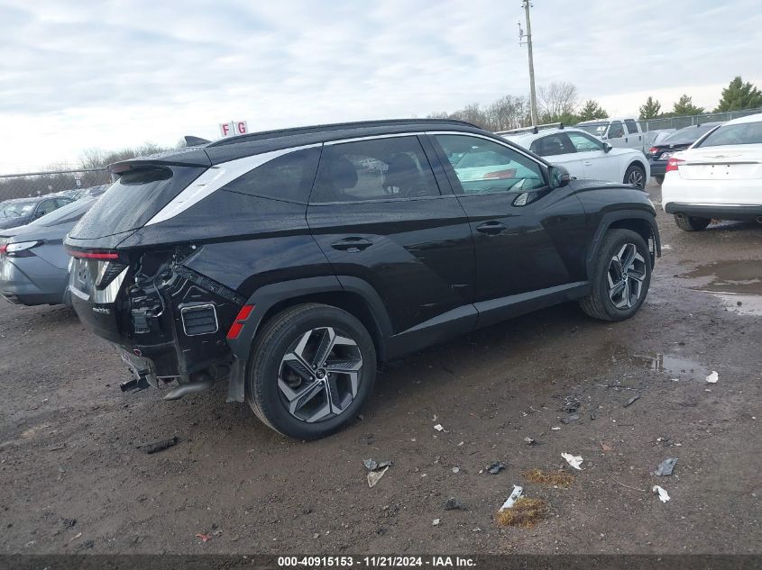 2022 Hyundai Tucson Hybrid Limited VIN: KM8JECA1XNU047529 Lot: 40915153