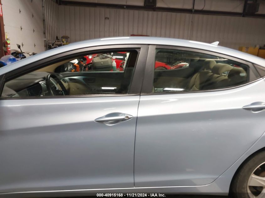 2012 Hyundai Elantra Gls (Ulsan Plant) VIN: KMHDH4AE6CU210851 Lot: 40915168