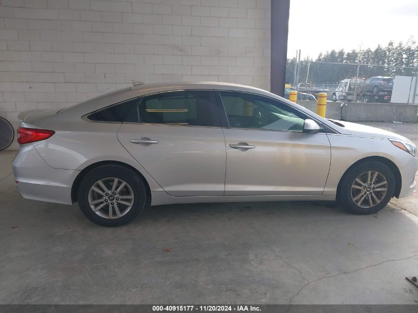 2015 Hyundai Sonata Se VIN: 5NPE24AF3FH089844 Lot: 40915177