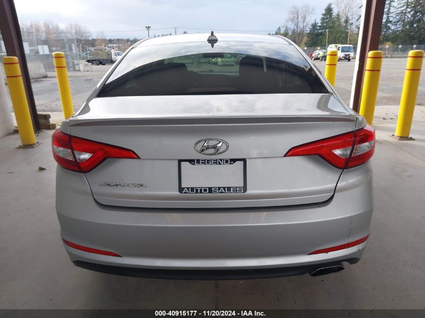 2015 Hyundai Sonata Se VIN: 5NPE24AF3FH089844 Lot: 40915177