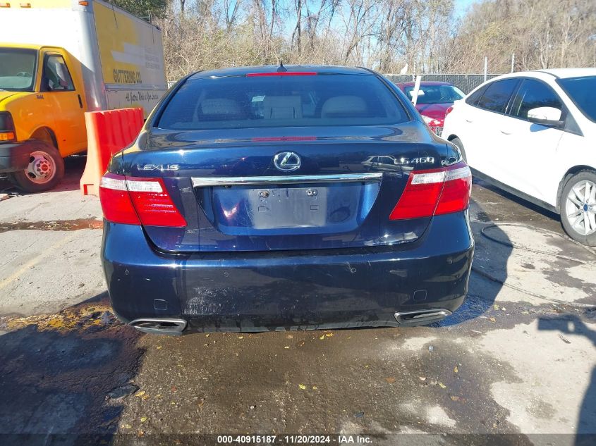 2007 Lexus Ls 460 VIN: JTHBL46F675041487 Lot: 40915187