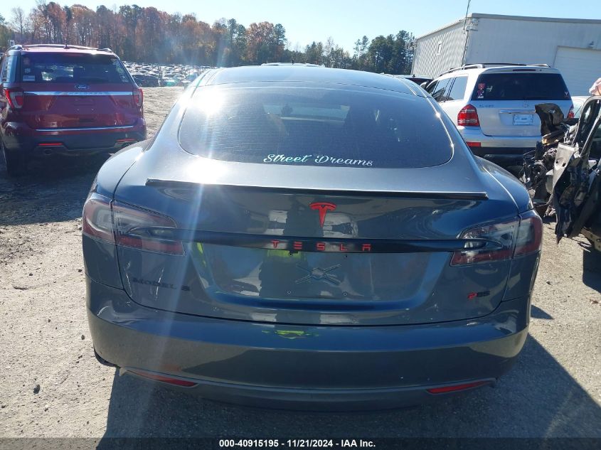 2013 Tesla Model S Performance VIN: 5YJSA1DP7DFP11737 Lot: 40915195