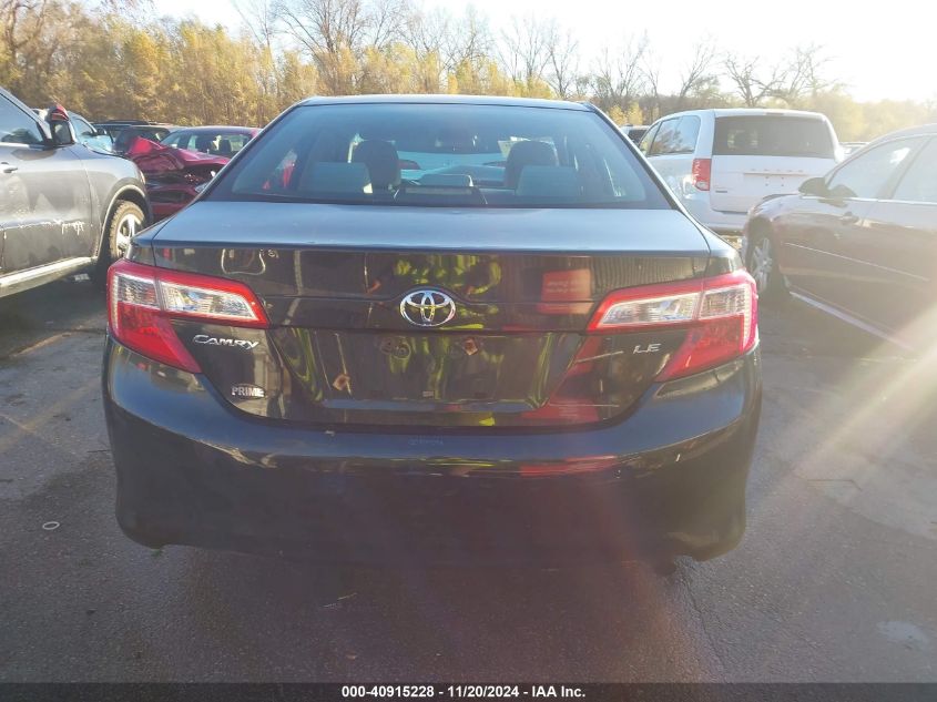 2012 Toyota Camry Le VIN: 4T1BF1FK5CU202184 Lot: 40915228