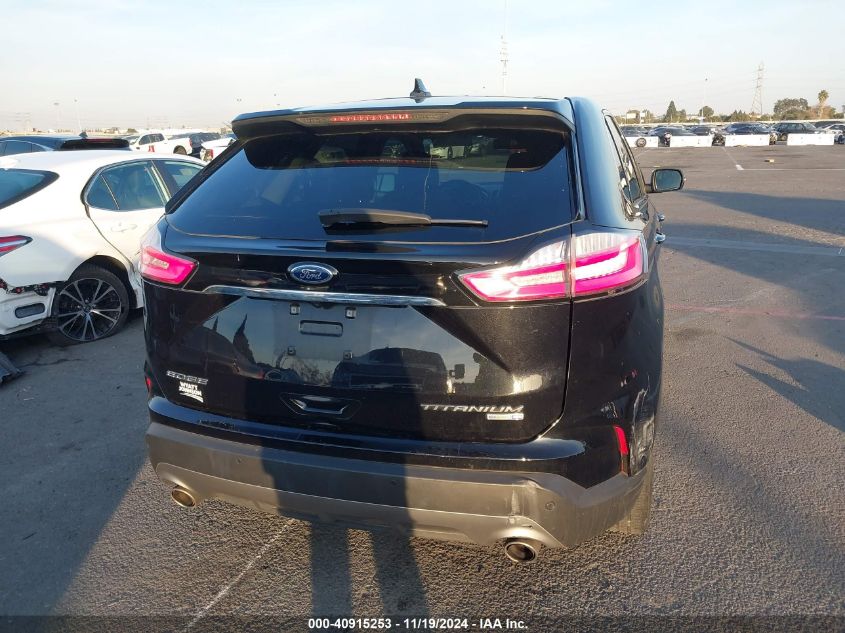 2019 Ford Edge Titanium VIN: 2FMPK4K99KBC02487 Lot: 40915253