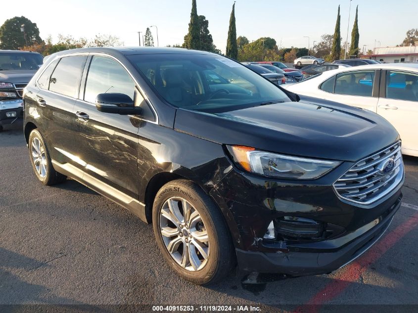 2019 Ford Edge Titanium VIN: 2FMPK4K99KBC02487 Lot: 40915253