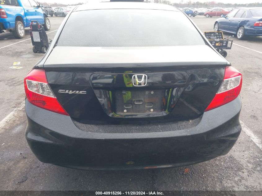 2012 Honda Civic Ex VIN: 19XFB2F86CE309867 Lot: 40915256