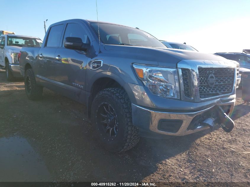 VIN 1N6AA1EK0HN566317 2017 Nissan Titan, SV no.1