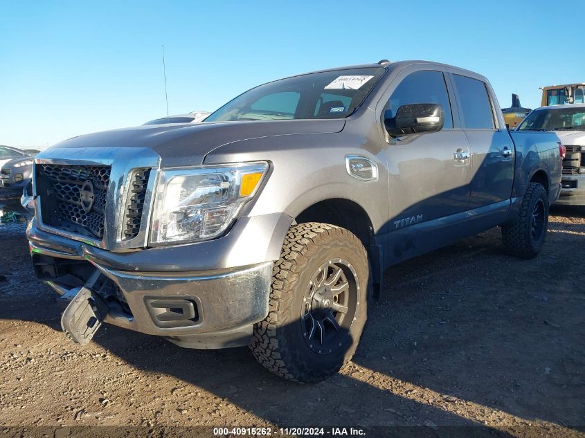 VIN 1N6AA1EK0HN566317 2017 Nissan Titan, SV no.2