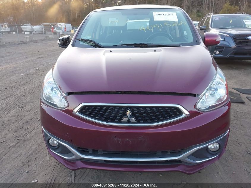 2019 Mitsubishi Mirage Se VIN: ML32A4HJ8KH004332 Lot: 40915265