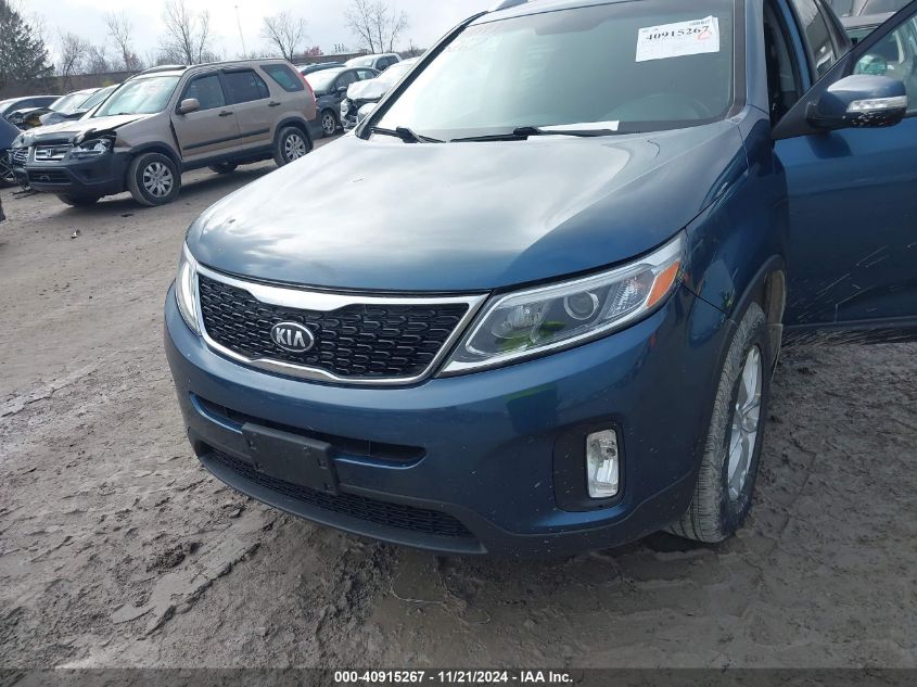 2014 Kia Sorento Lx VIN: 5XYKT3A60EG455176 Lot: 40915267