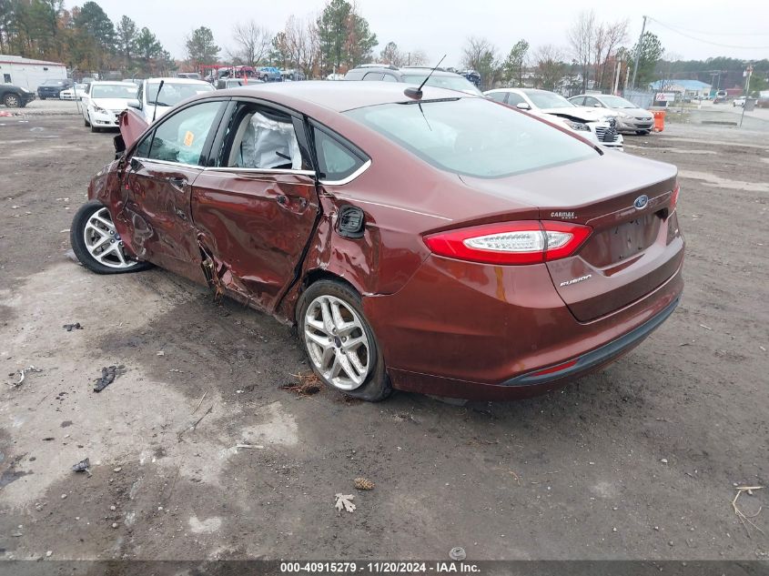 2016 Ford Fusion Se VIN: 3FA6P0H7XGR253530 Lot: 40915279