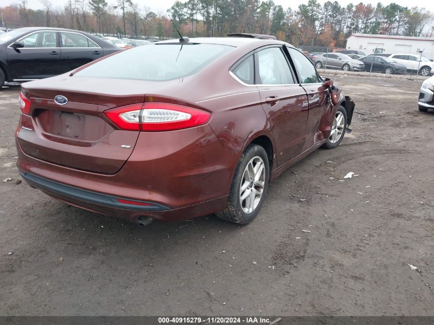 2016 Ford Fusion Se VIN: 3FA6P0H7XGR253530 Lot: 40915279