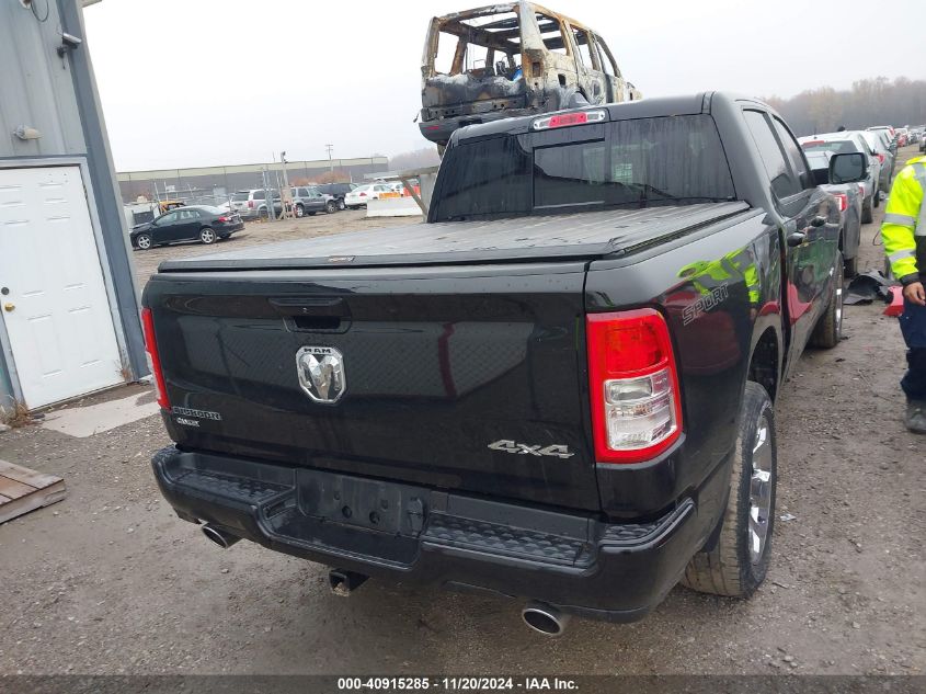 2021 Ram 1500 Big Horn 4X4 5'7 Box VIN: 1C6SRFFT6MN778645 Lot: 40915285