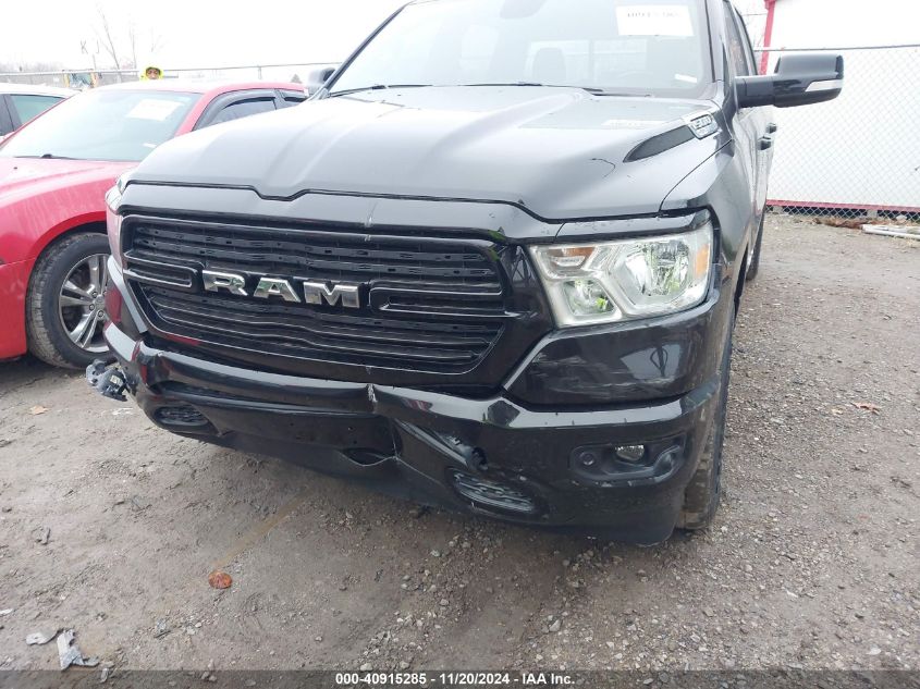 2021 Ram 1500 Big Horn 4X4 5'7 Box VIN: 1C6SRFFT6MN778645 Lot: 40915285