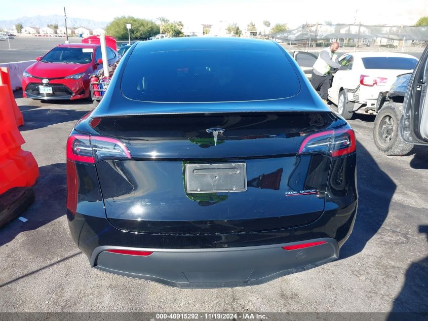 2024 Tesla Model Y Performance Dual Motor All-Wheel Drive VIN: 7SAYGDEF0RA281380 Lot: 40915292