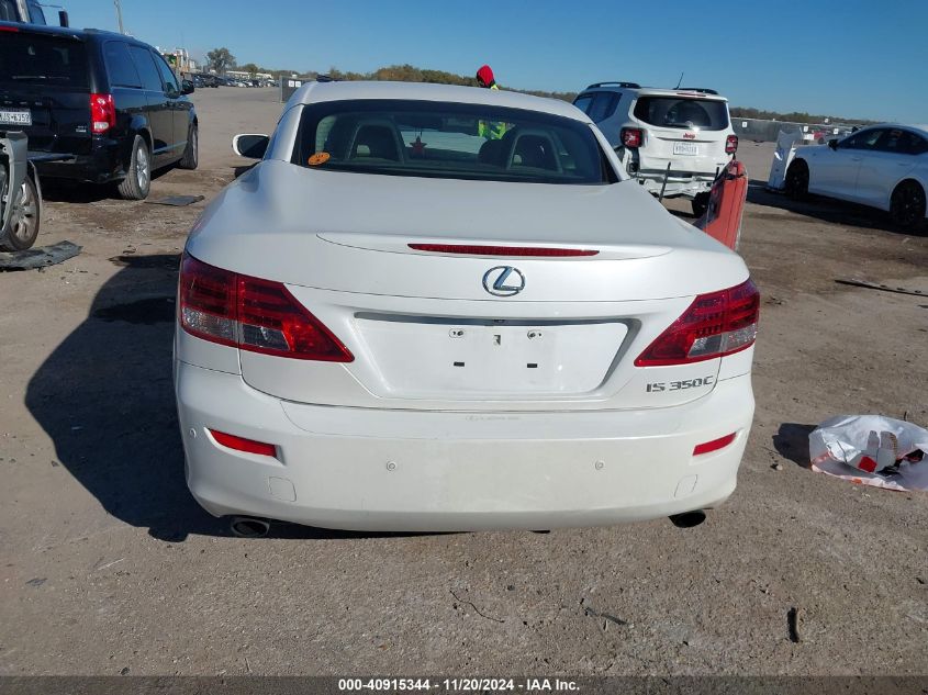 2011 Lexus Is 350C VIN: JTHFE2C26B2505518 Lot: 40915344