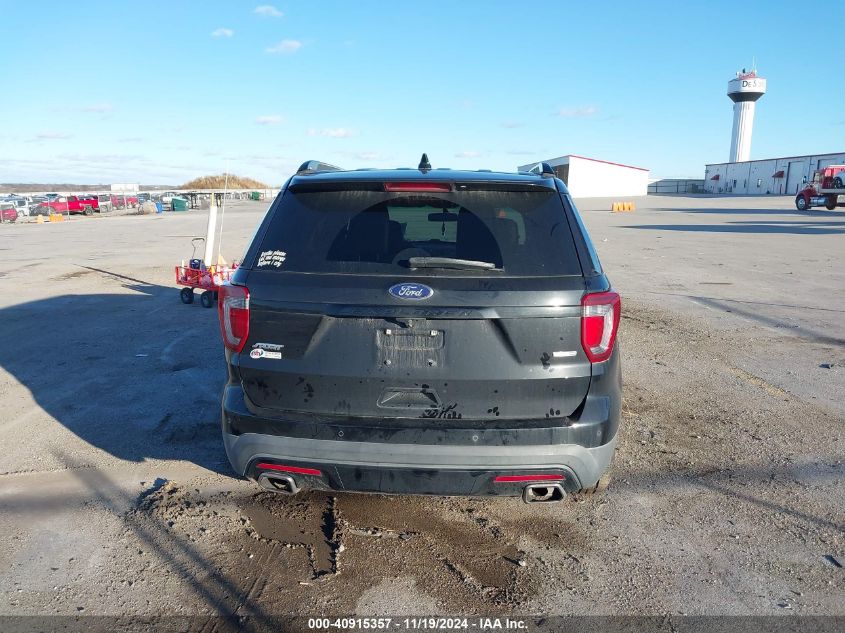 2017 Ford Explorer Sport VIN: 1FM5K8GT7HGA45725 Lot: 40915357