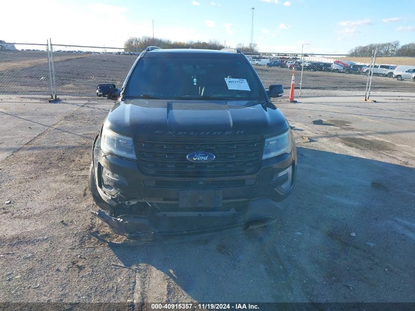 2017 Ford Explorer Sport VIN: 1FM5K8GT7HGA45725 Lot: 40915357