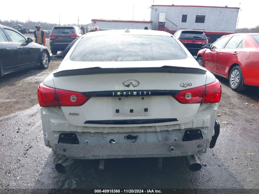 2015 Infiniti Q50 Premium VIN: JN1BV7AR3FM404740 Lot: 40915368