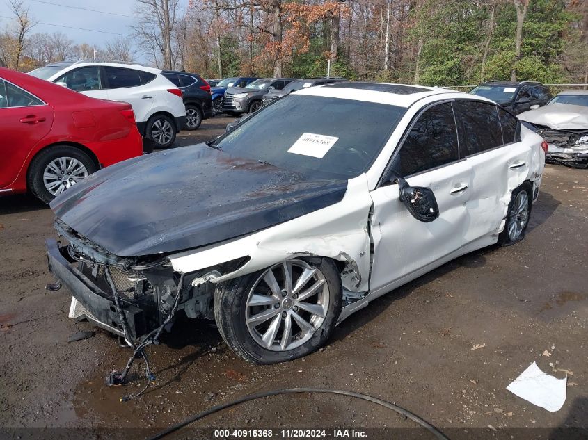 2015 Infiniti Q50 Premium VIN: JN1BV7AR3FM404740 Lot: 40915368