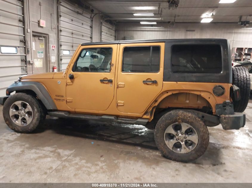 2014 Jeep Wrangler Unlimited Sport VIN: 1C4BJWDG1EL250594 Lot: 40915370