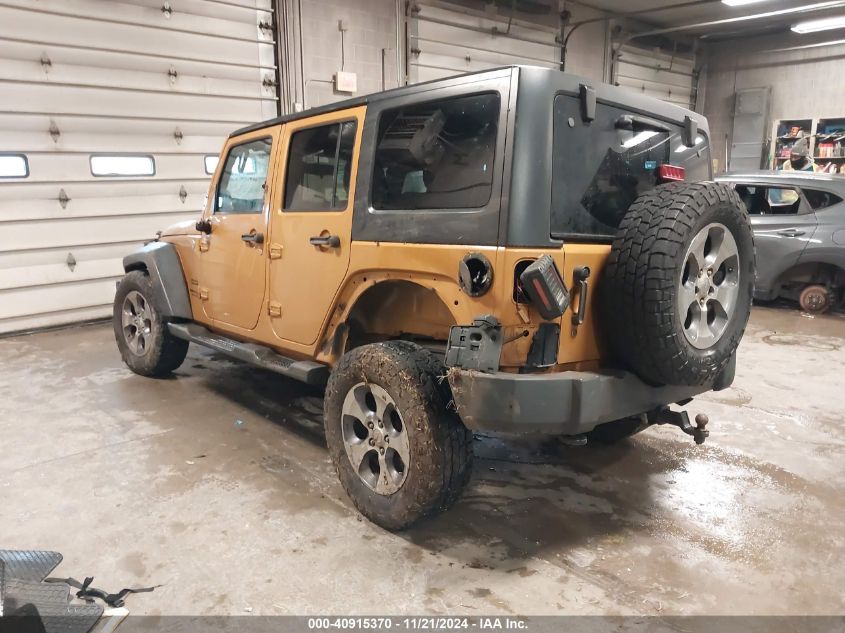 2014 Jeep Wrangler Unlimited Sport VIN: 1C4BJWDG1EL250594 Lot: 40915370