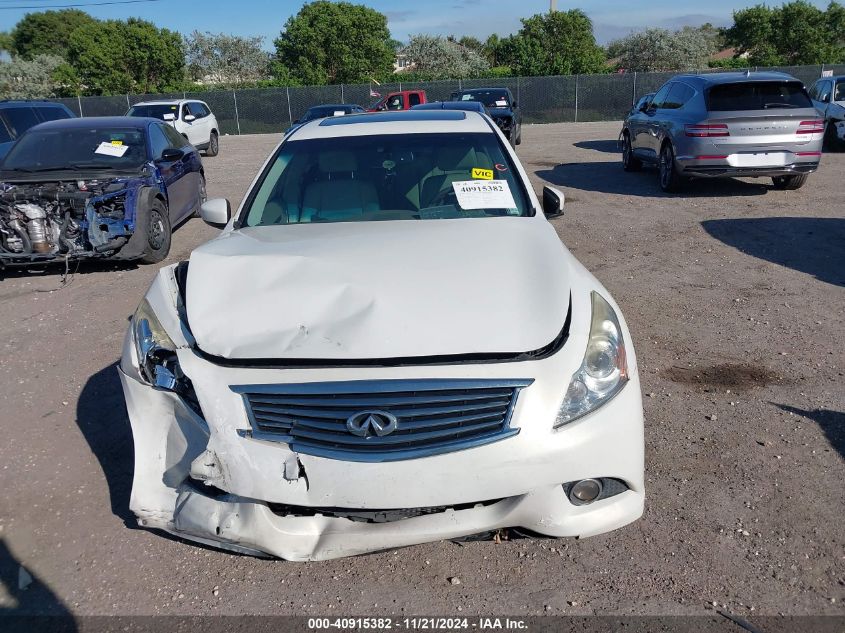 VIN JN1CV6AP9DM725854 2013 Infiniti G37, Journey no.6