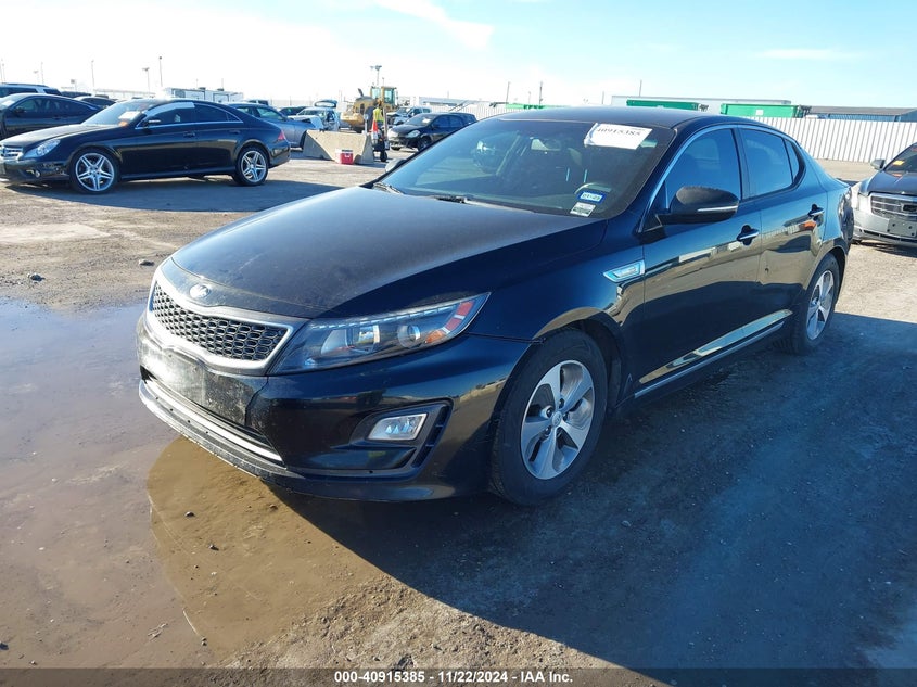 Vin: knagm4ad8f5086596, lot: 41405091, kia optima hybrid 20152